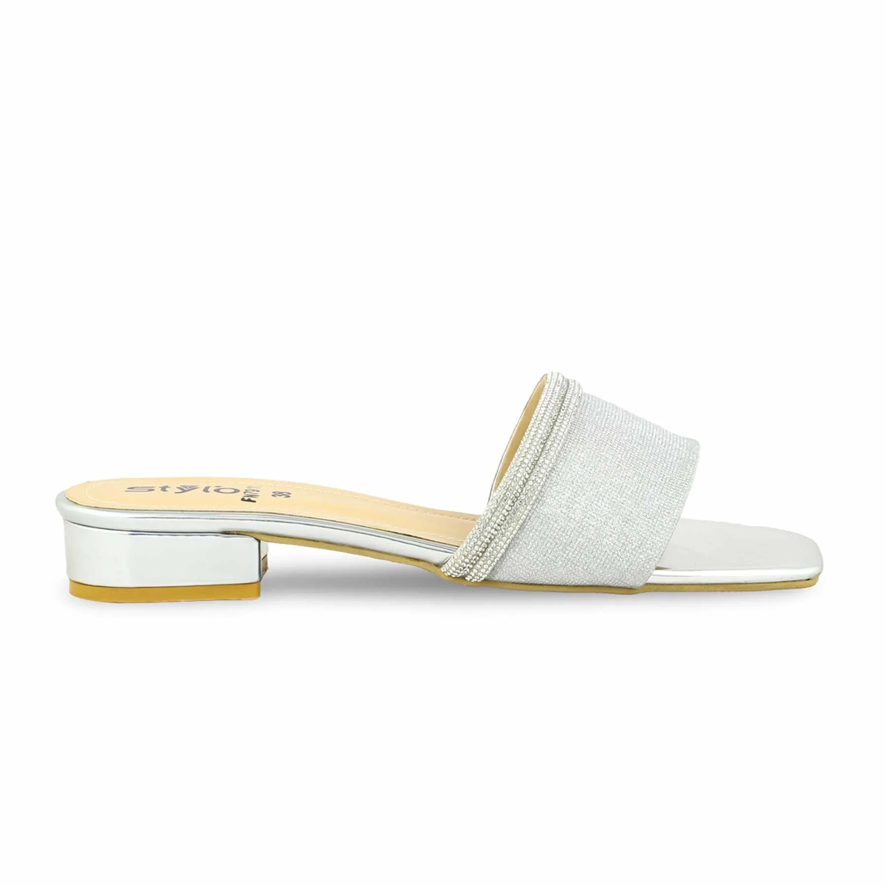 Silver Fancy Slipper FN7911 - Image 2