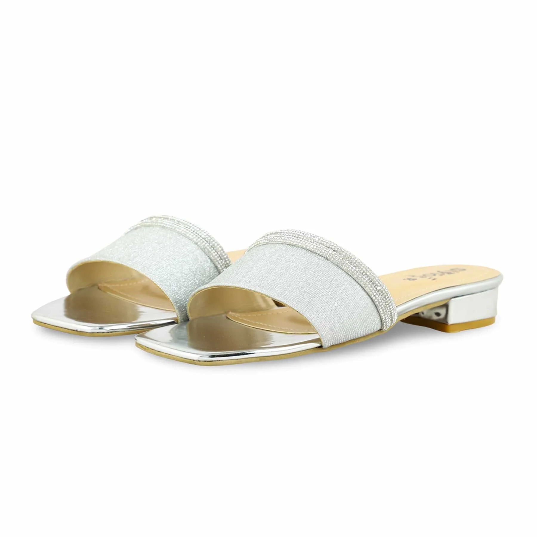 Silver Fancy Slipper FN7911 - Image 3