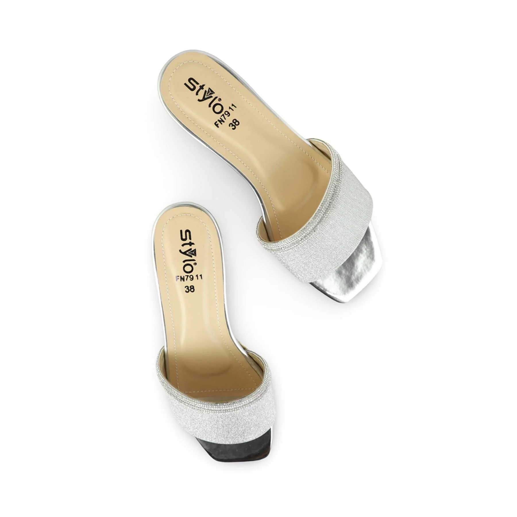 Silver Fancy Slipper FN7911 - Image 5