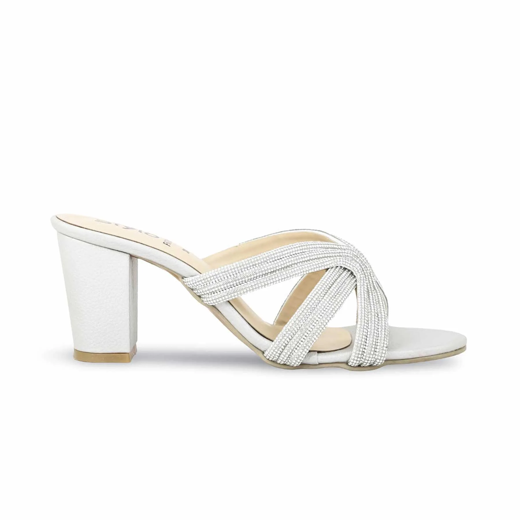 Silver Fancy Slipper FN7919 - Image 2