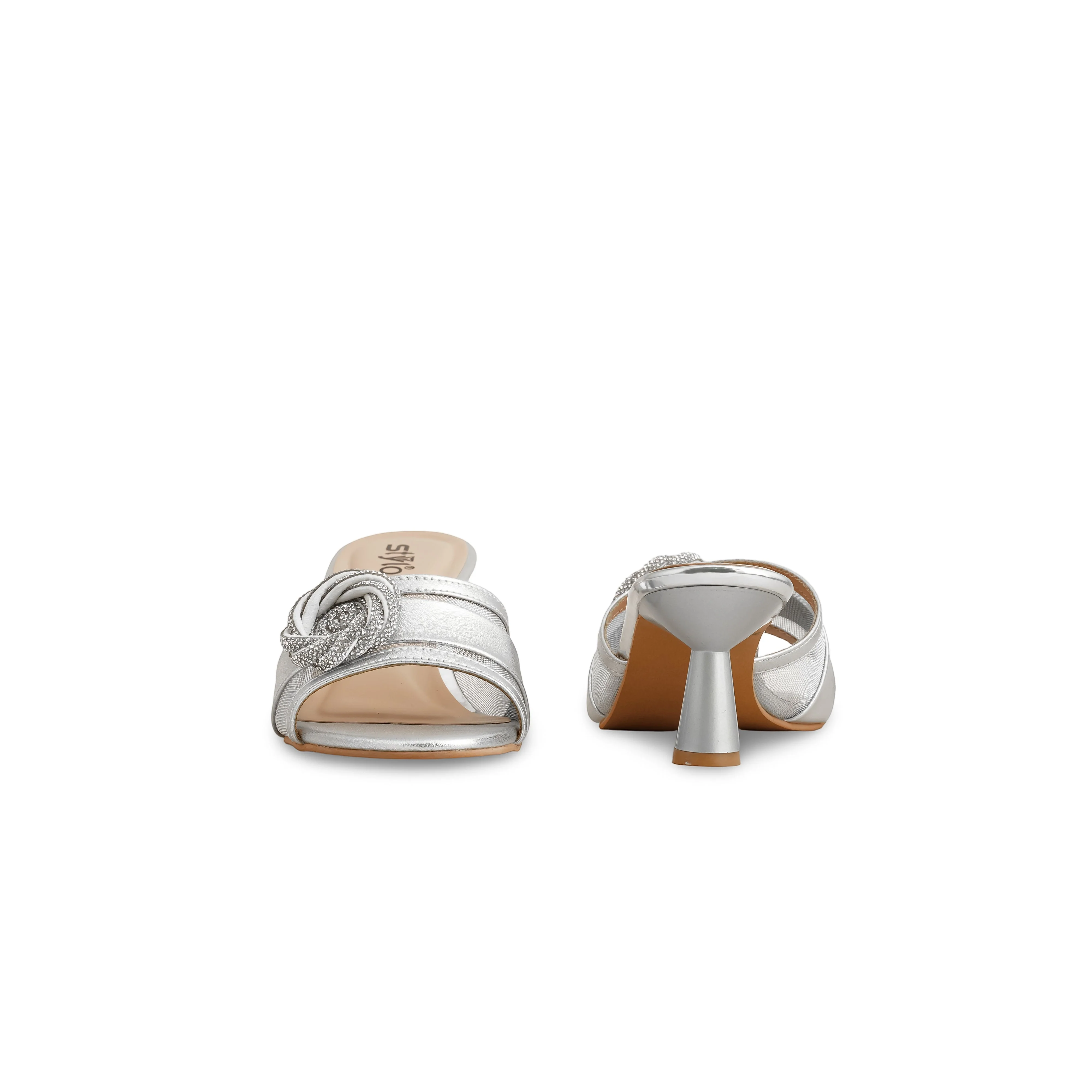 Silver Fancy Slipper FN7966 - Image 4