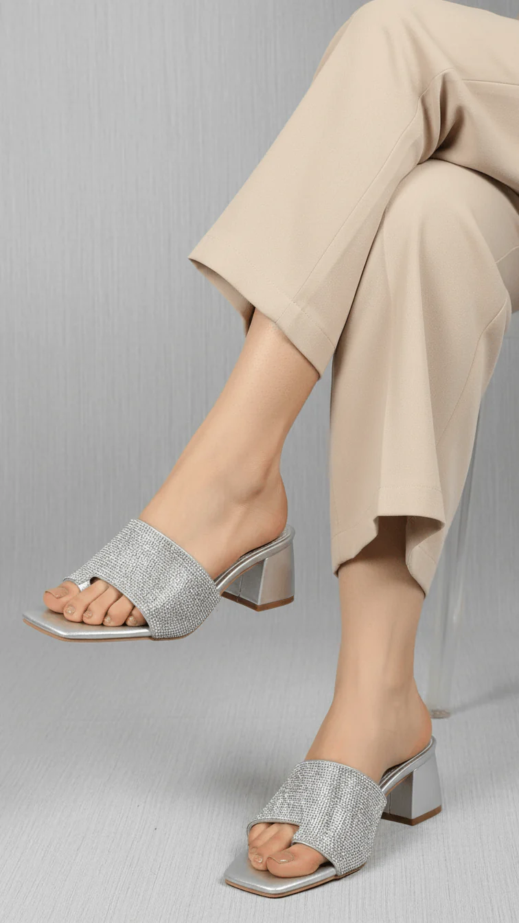Silver Fancy Slipper FN7967
