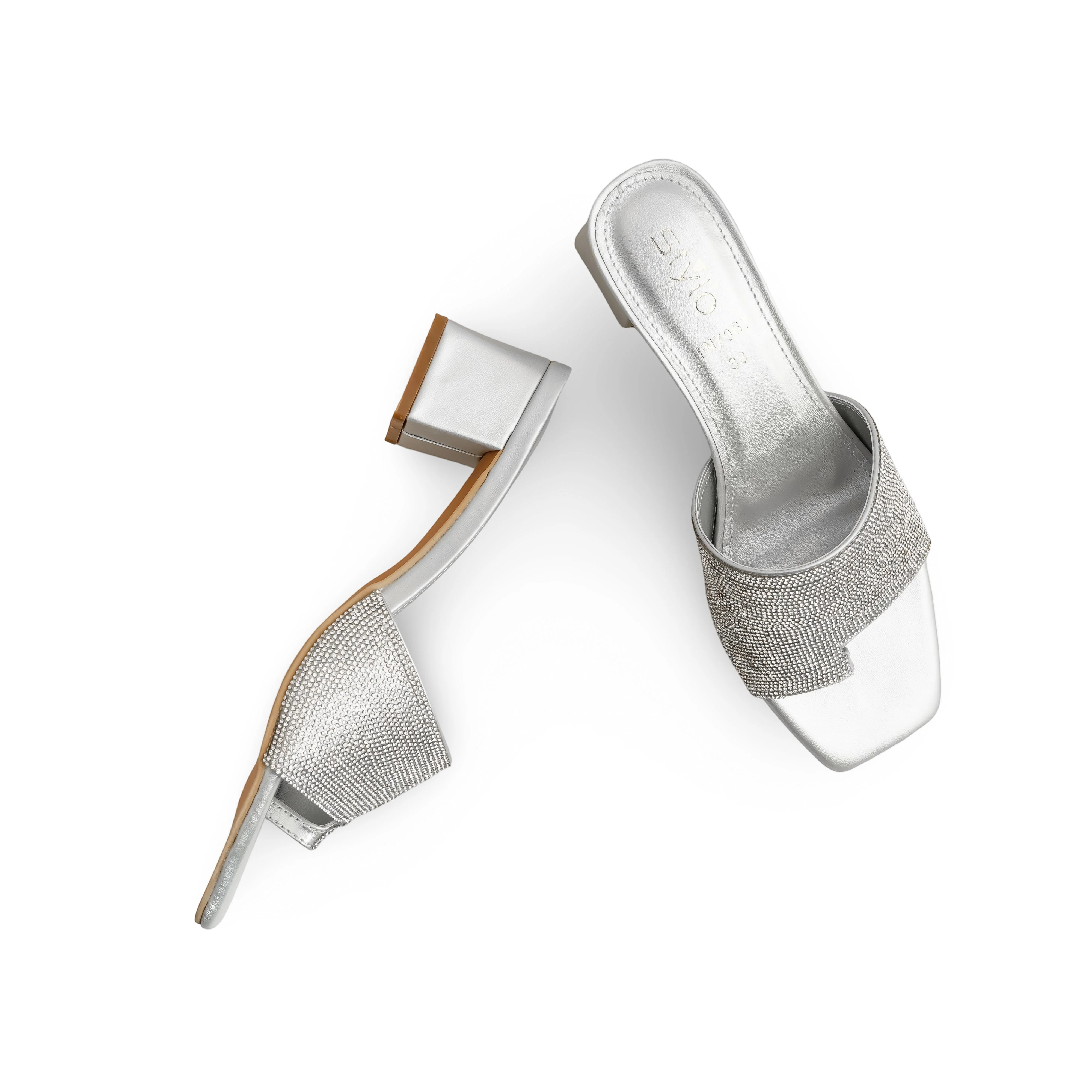 Silver Fancy Slipper FN7967 - Image 5
