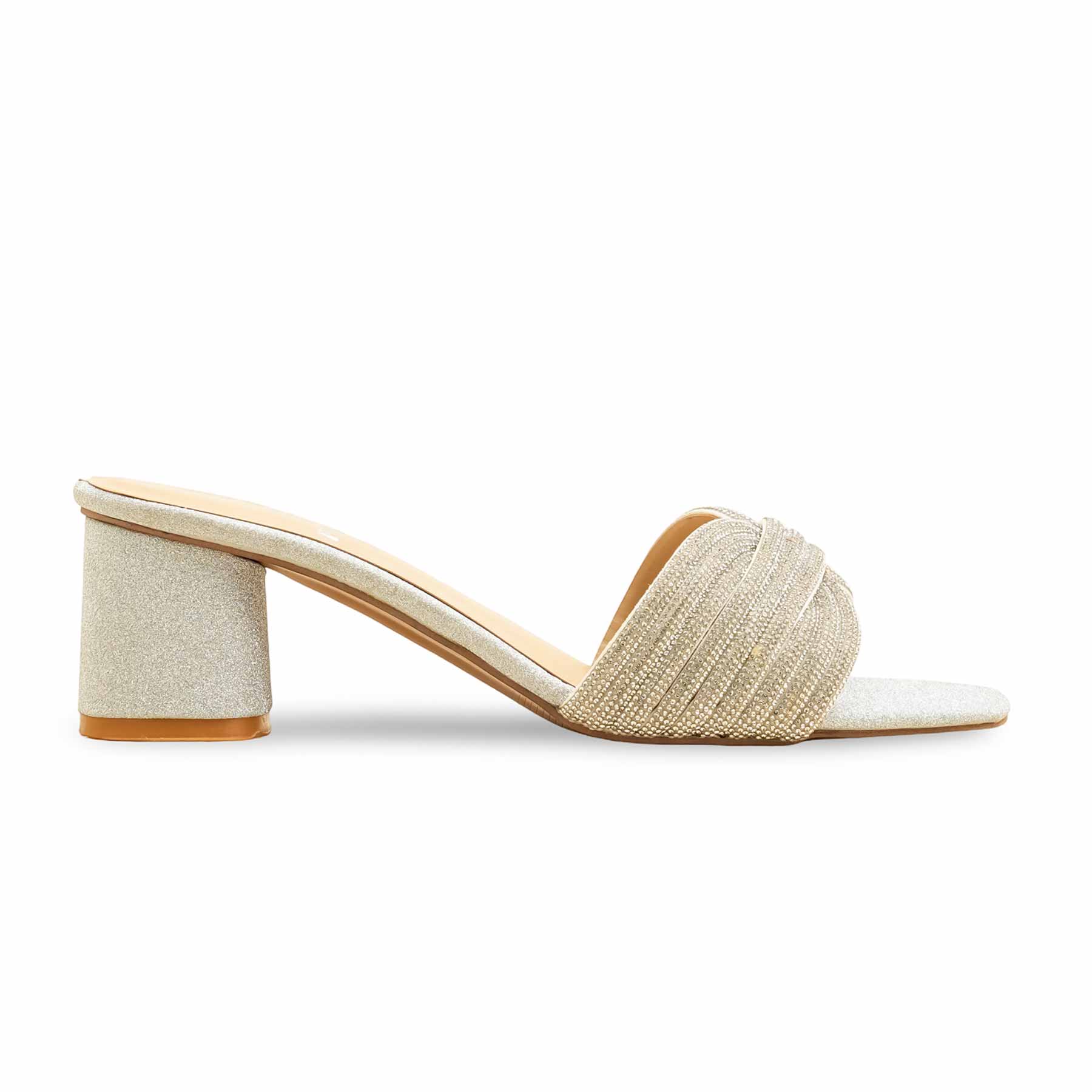 Silver Fancy Slipper FN8014 - Image 2