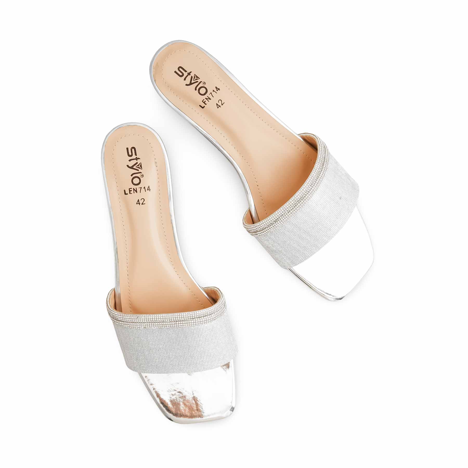 Silver Fancy Slipper LFN714 - Image 5