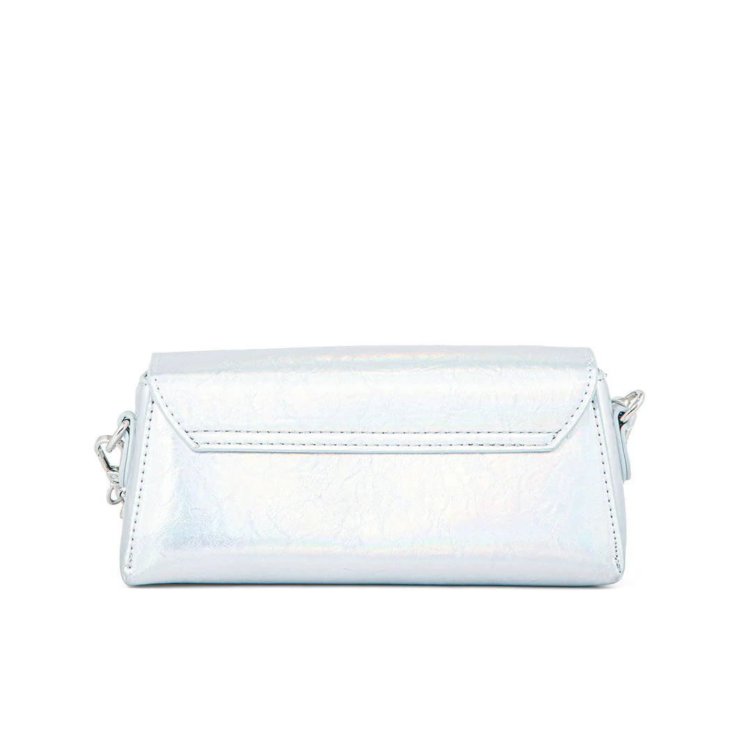 Silver Formal Clutch P24106 - Image 4