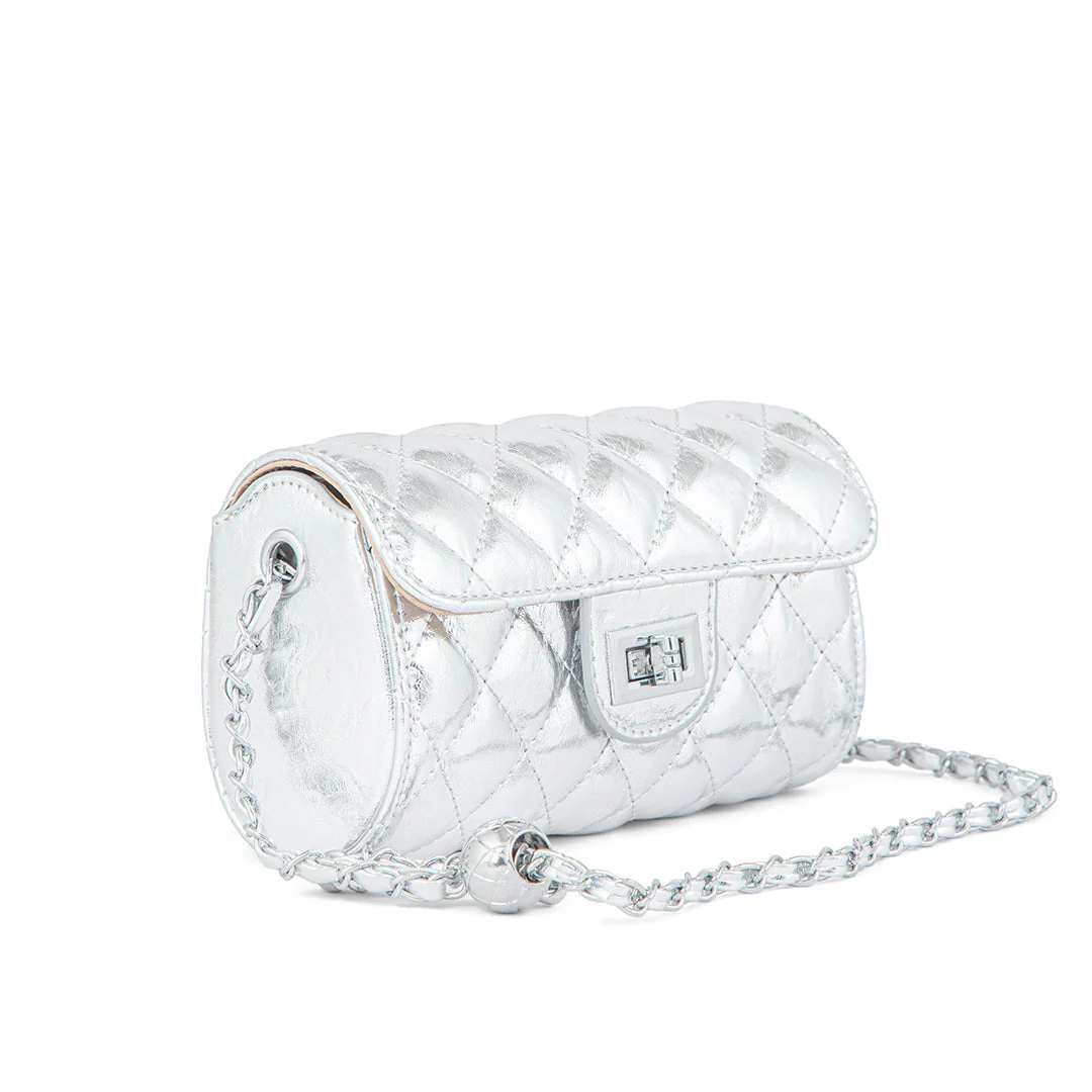 Silver Formal Clutch P24114 - Image 2
