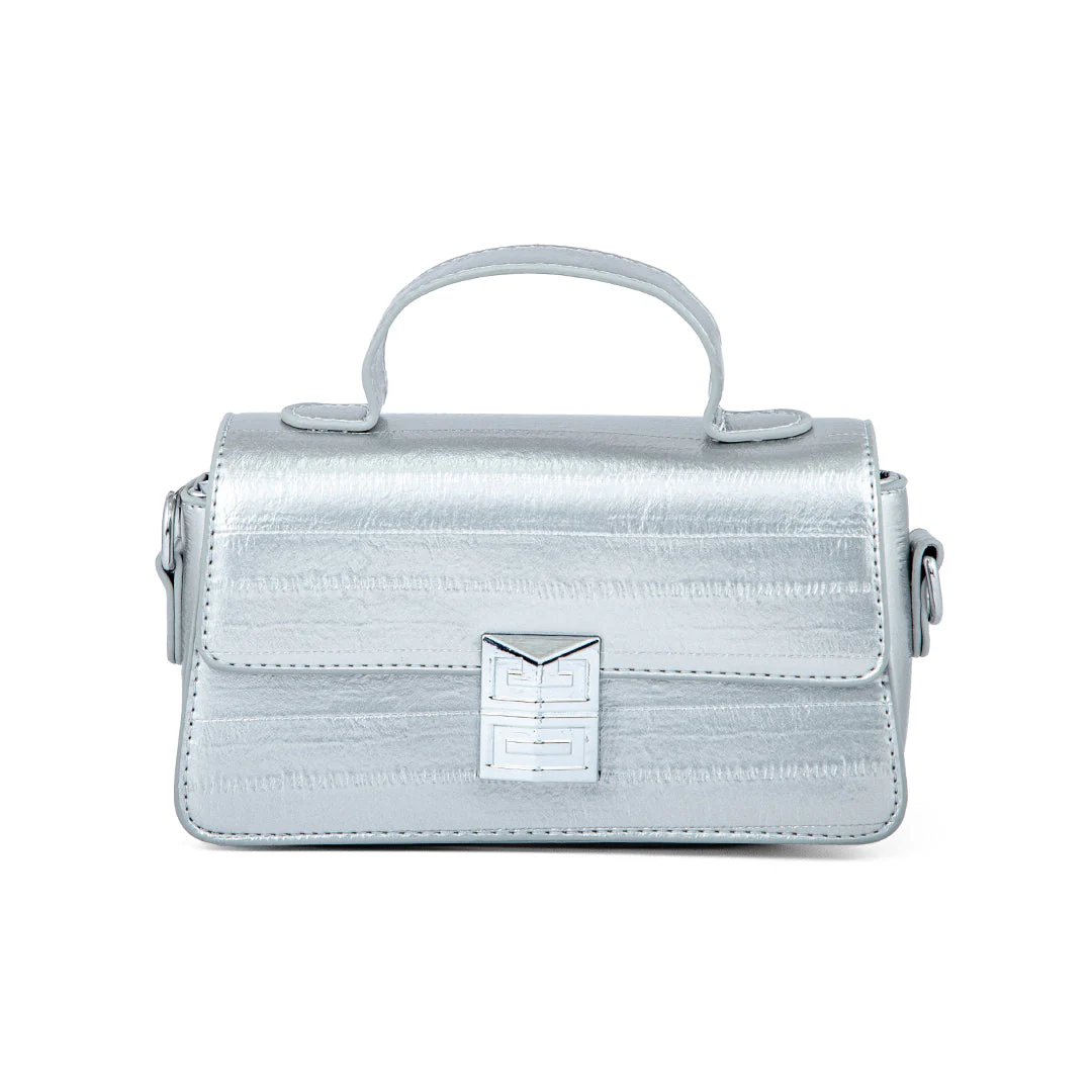 Silver Formal Clutch P24117