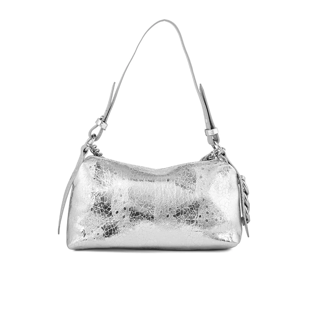 Silver Formal Clutch P24135 - Image 4