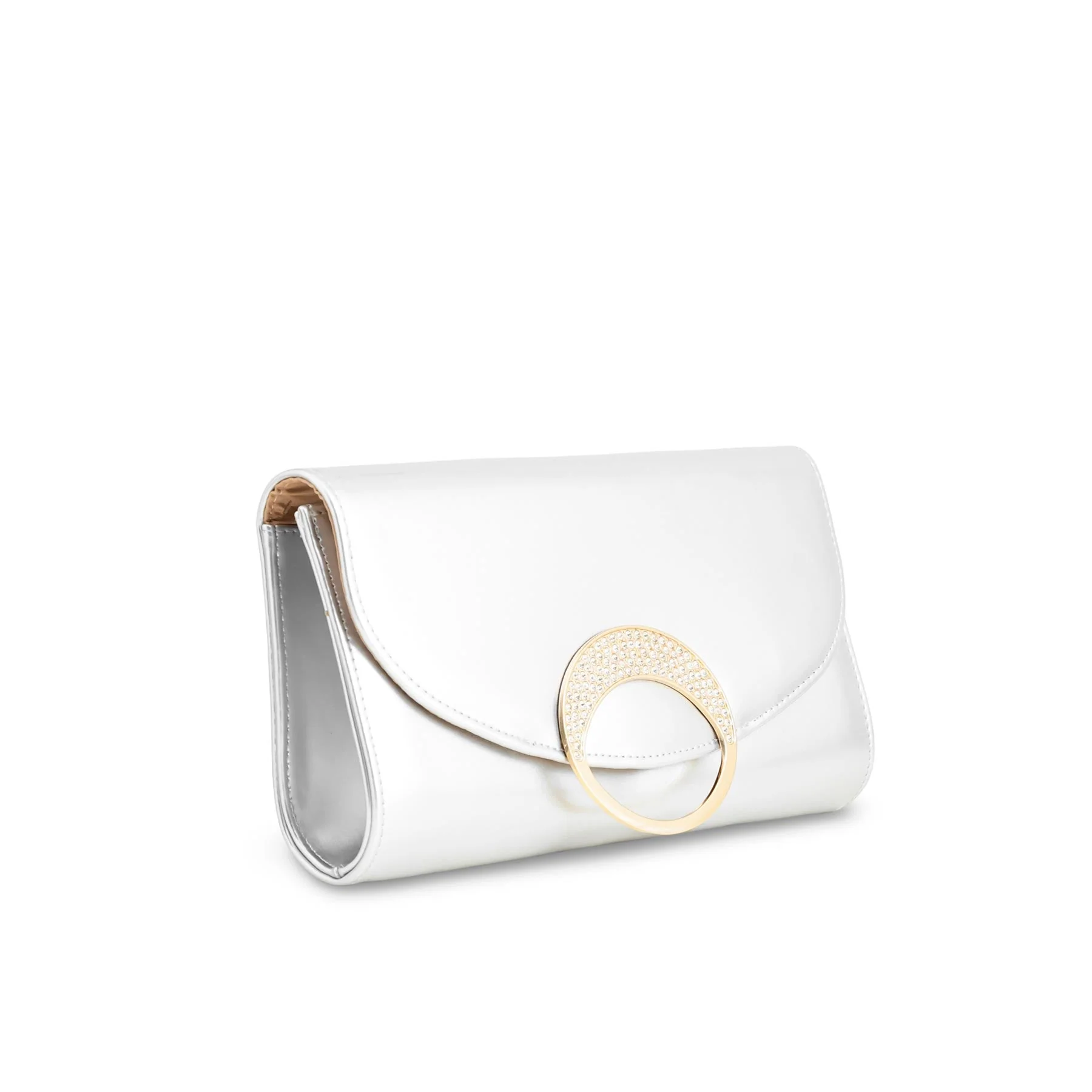 Silver Formal Clutch P24212 - Image 2