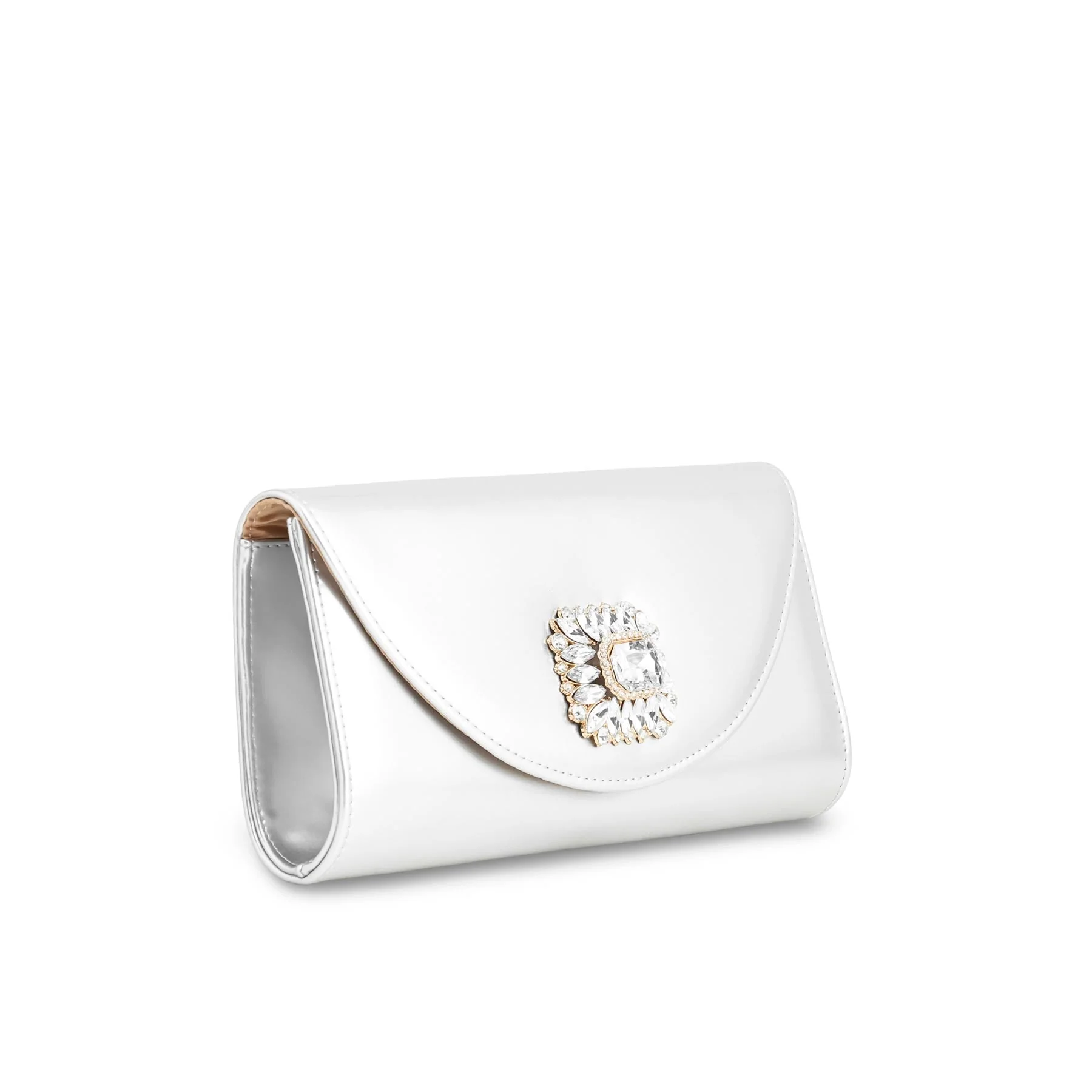 Silver Formal Clutch P24213 - Image 2
