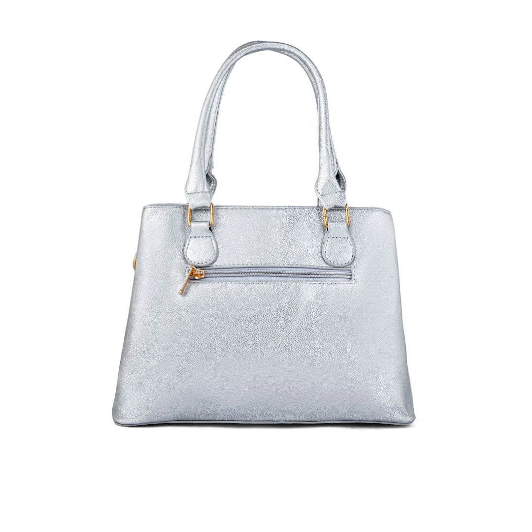 Silver Formal Hand Bag P36184 - Image 3