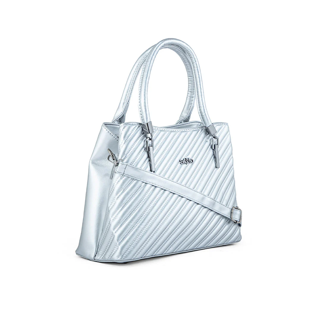 Silver Formal Hand Bag P36247 - Image 3