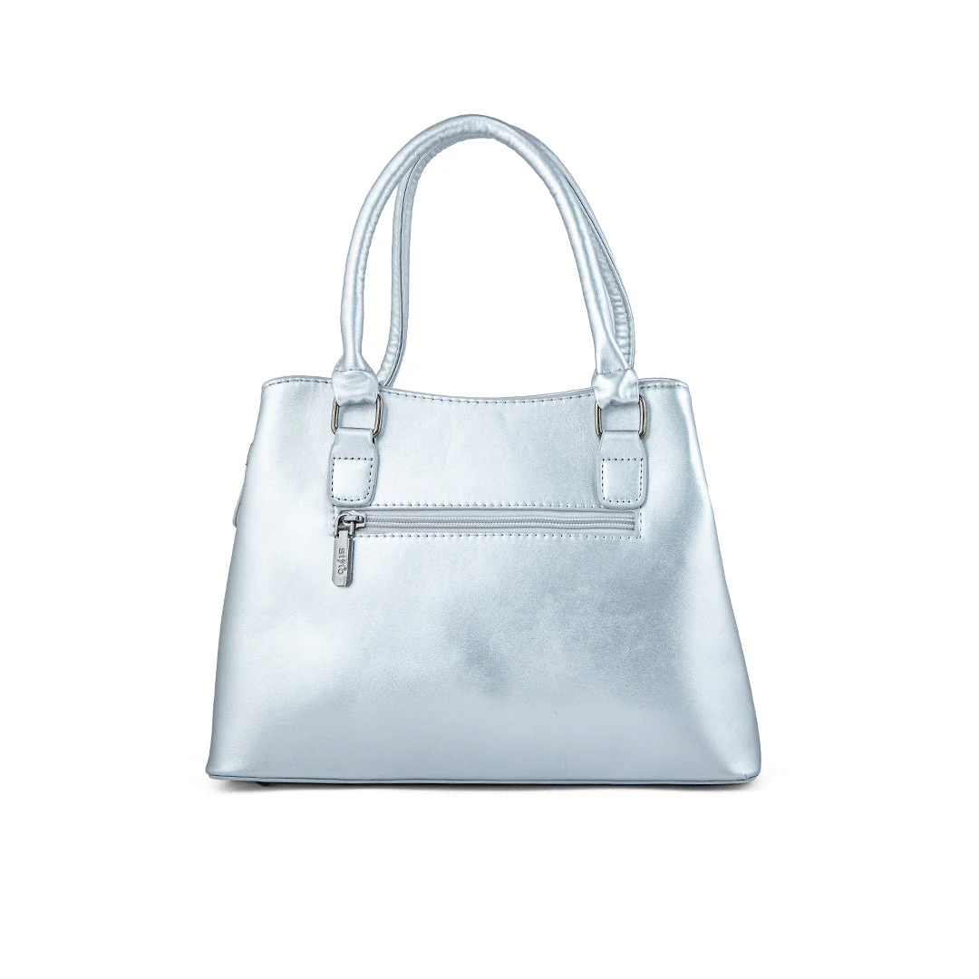 Silver Formal Hand Bag P36247 - Image 4