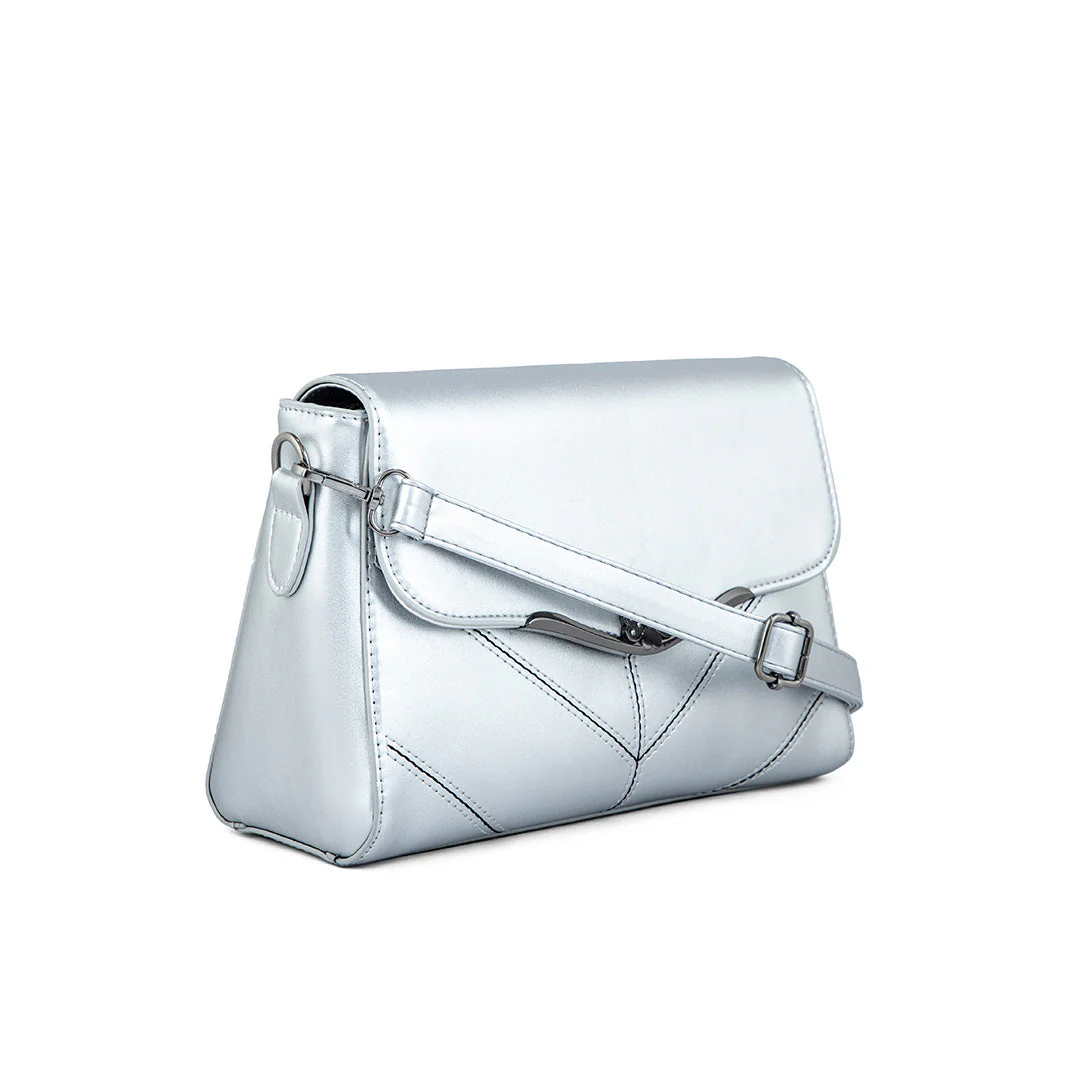 Silver Formal Hand Bag P36252 - Image 3
