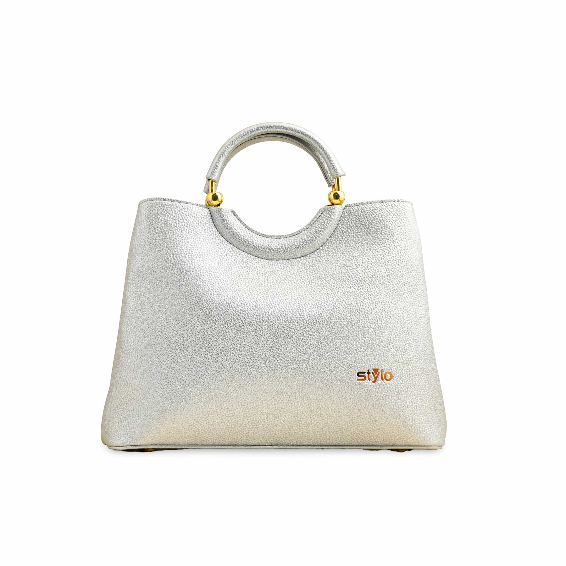 Silver Formal Hand Bag P36385 - Image 2