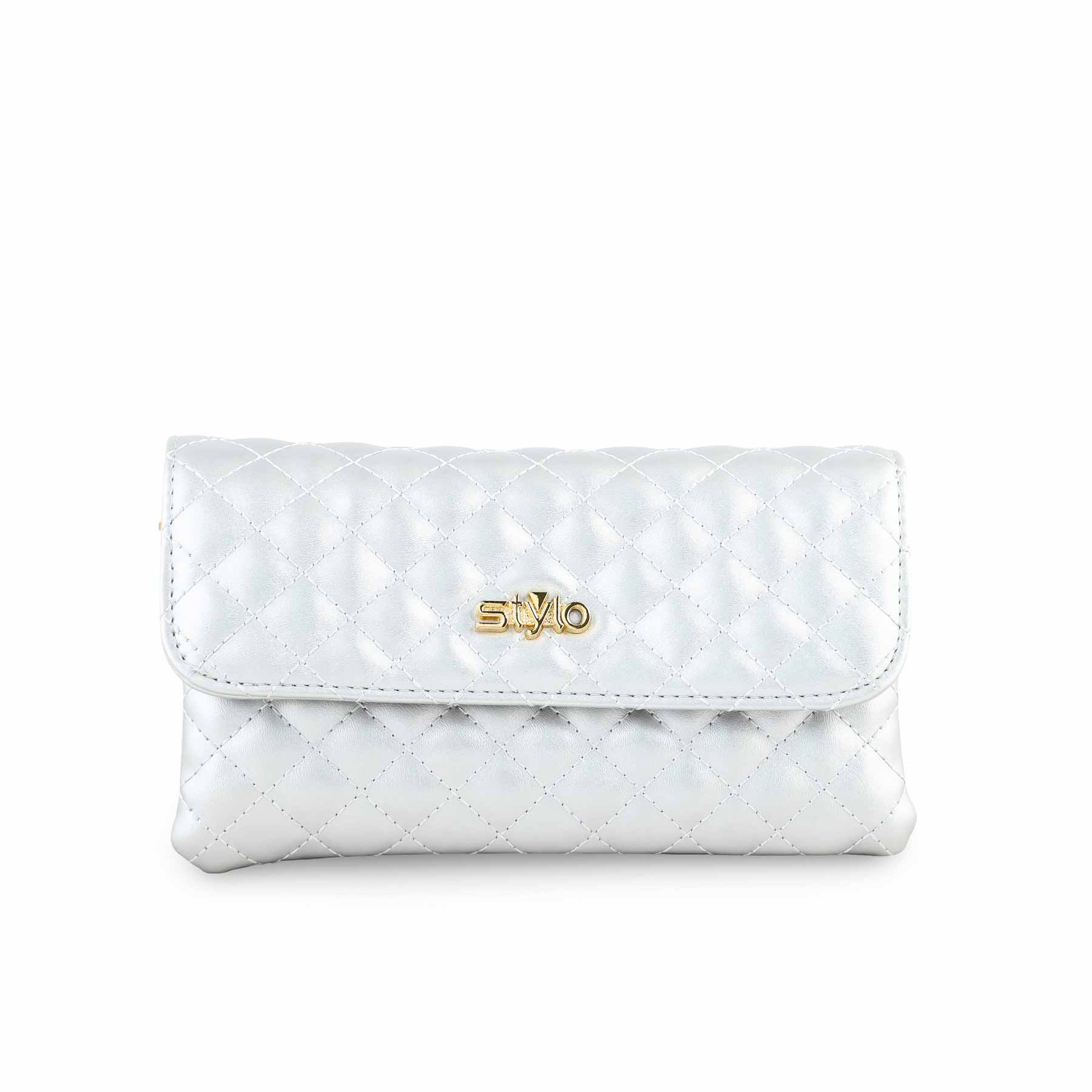 Silver Formal Pouch P97614 - Image 2
