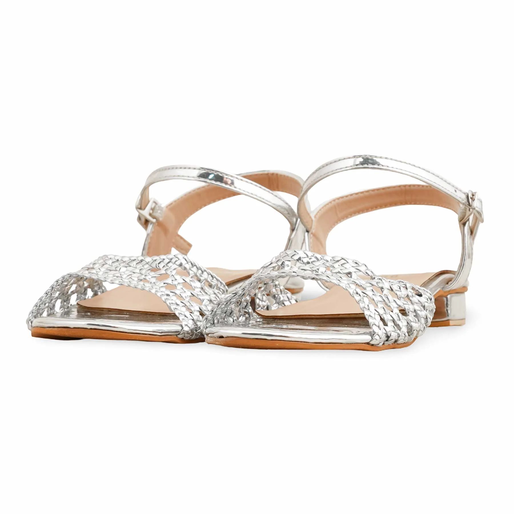 Silver Formal Sandal FR5365 - Image 3