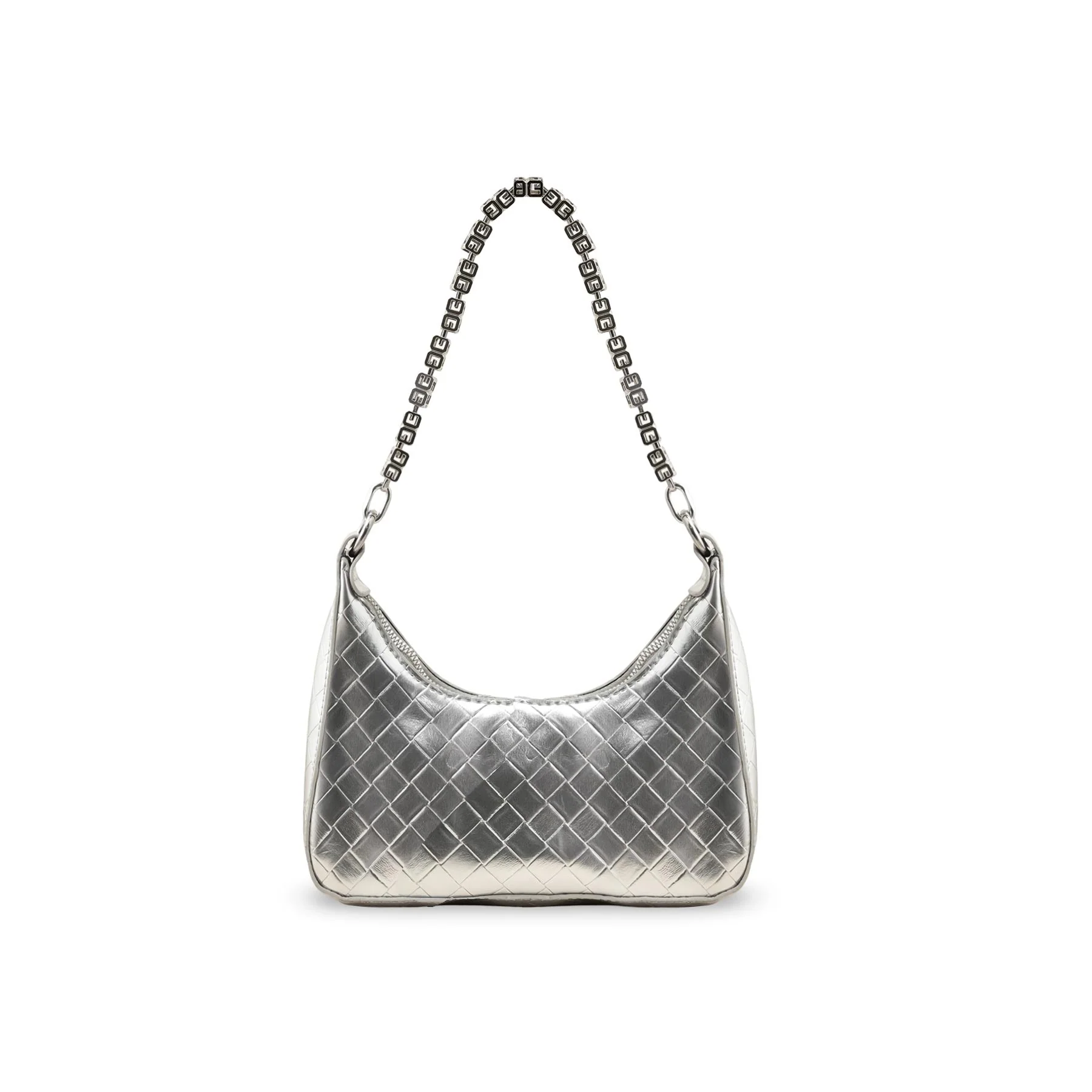 Silver Formal Shoulder Bag P24142 - Image 4