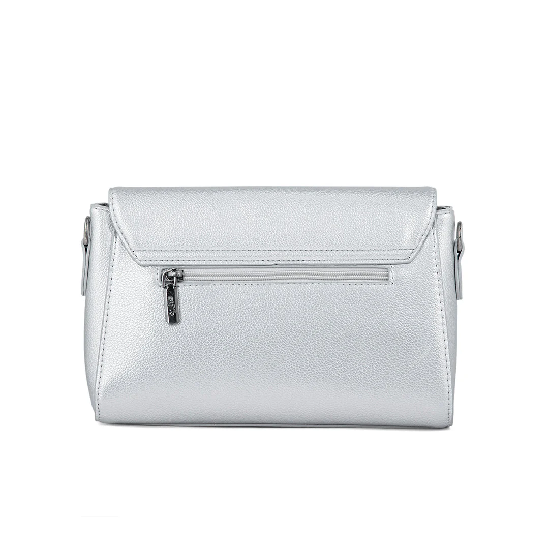 Silver Formal Shoulder Bag P36242 - Image 3