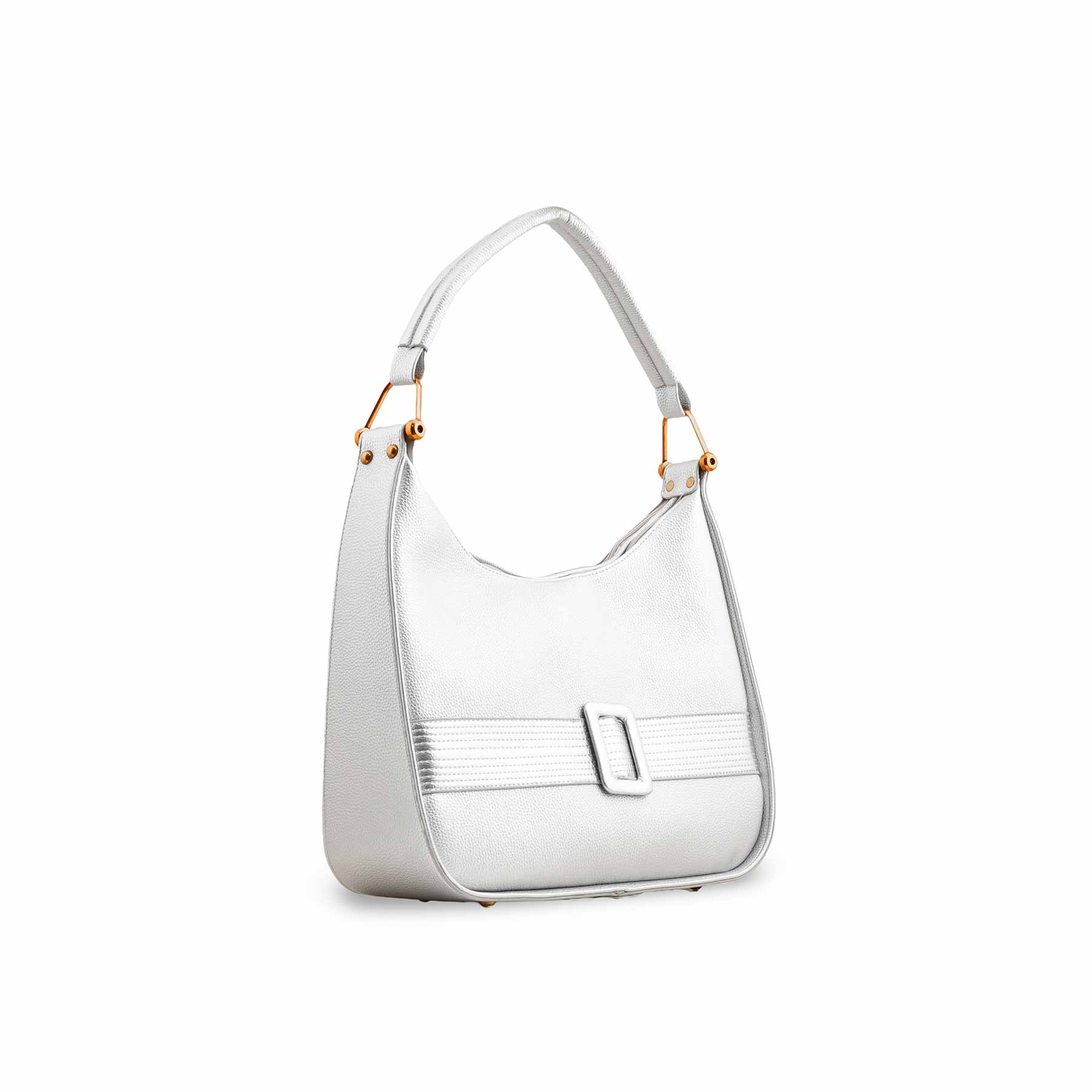 Silver Formal Shoulder Bag P36382 - Image 3