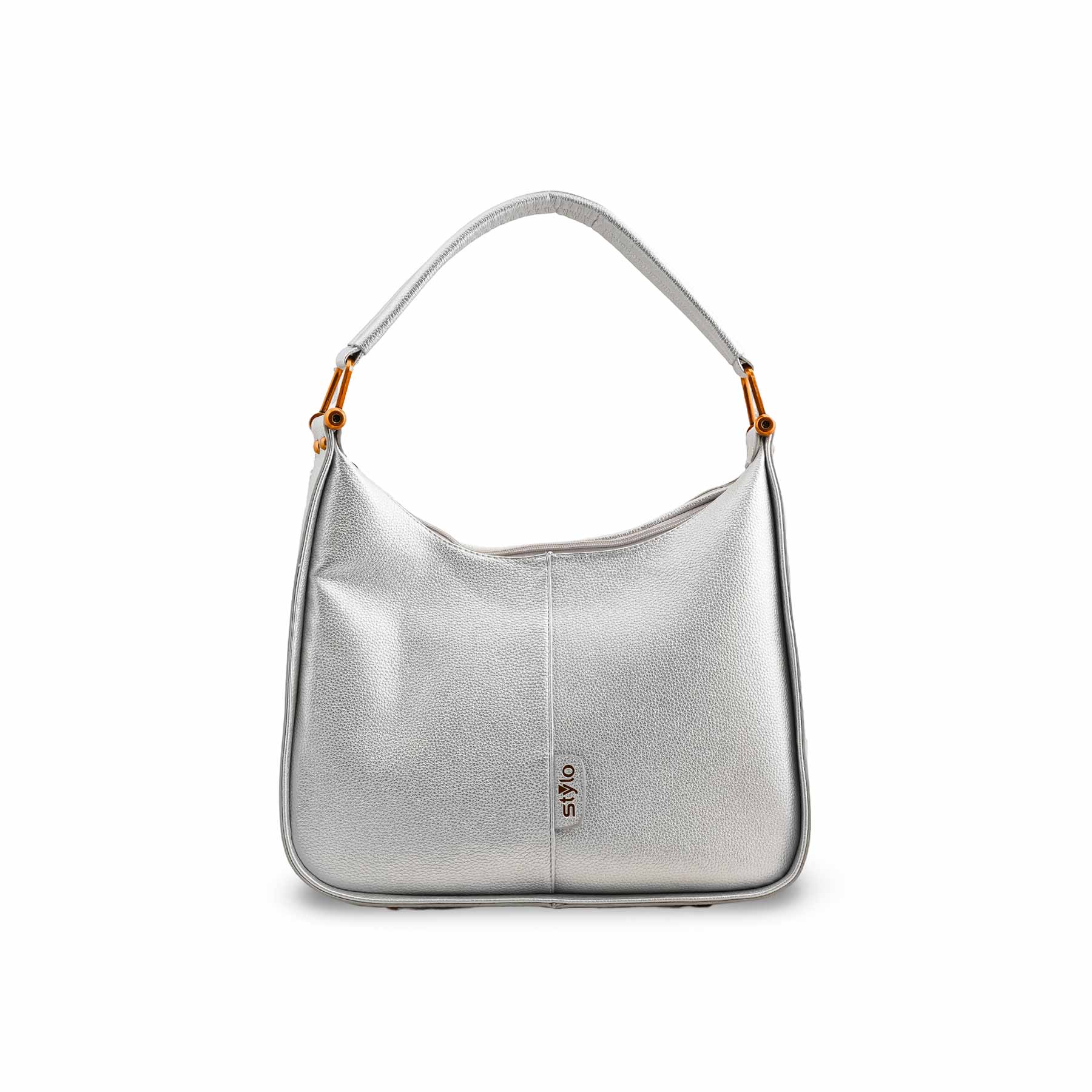 Silver Formal Shoulder Bag P36383 - Image 2