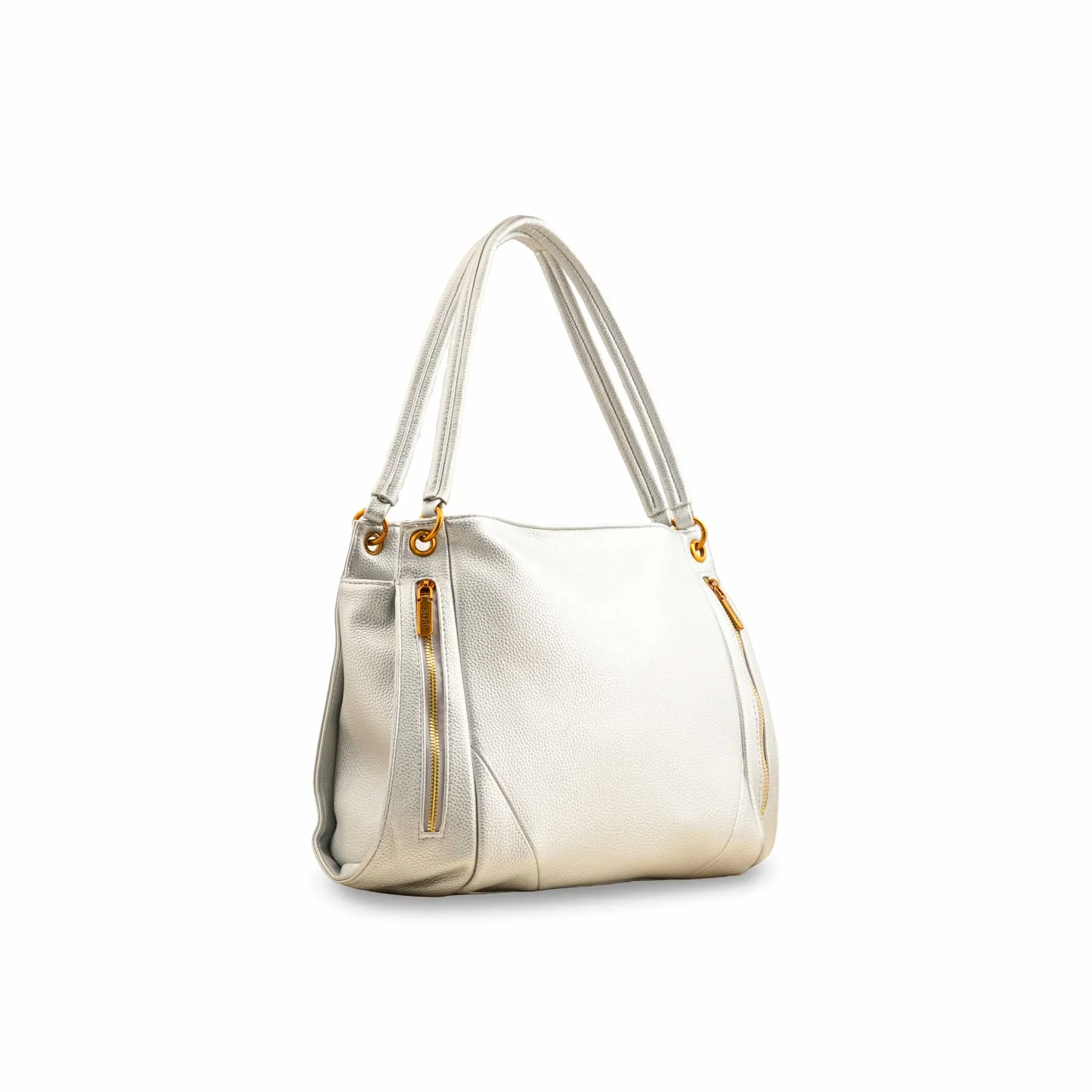 Silver Formal Shoulder Bag P36384 - Image 3