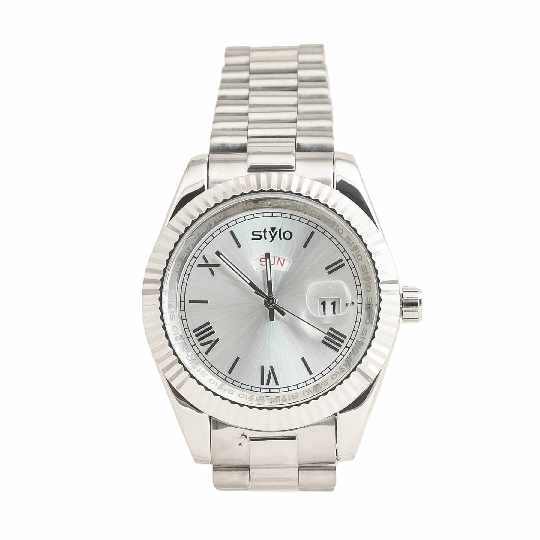 Silver Gents Watch J33922 - Image 2