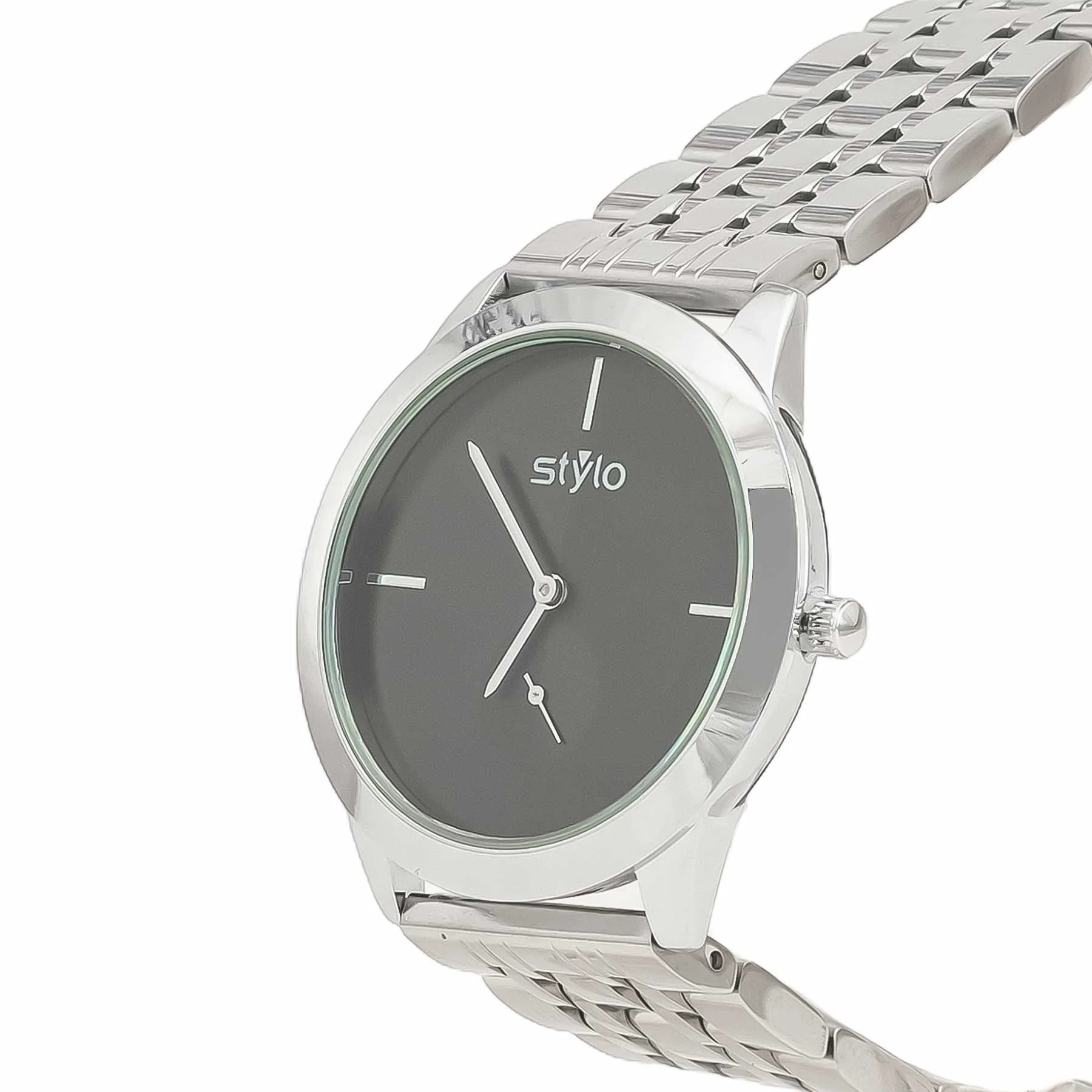 SILVER GENTS WATCH J33925 - Image 3