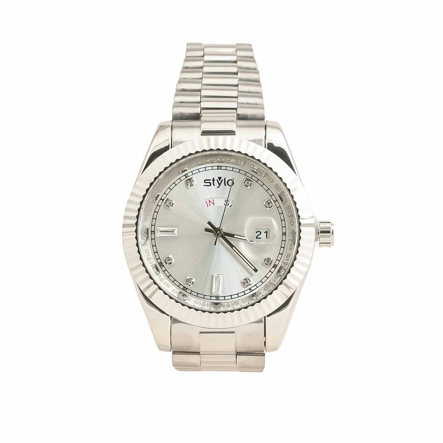 SILVER GENTS WATCH J33927 - Image 2