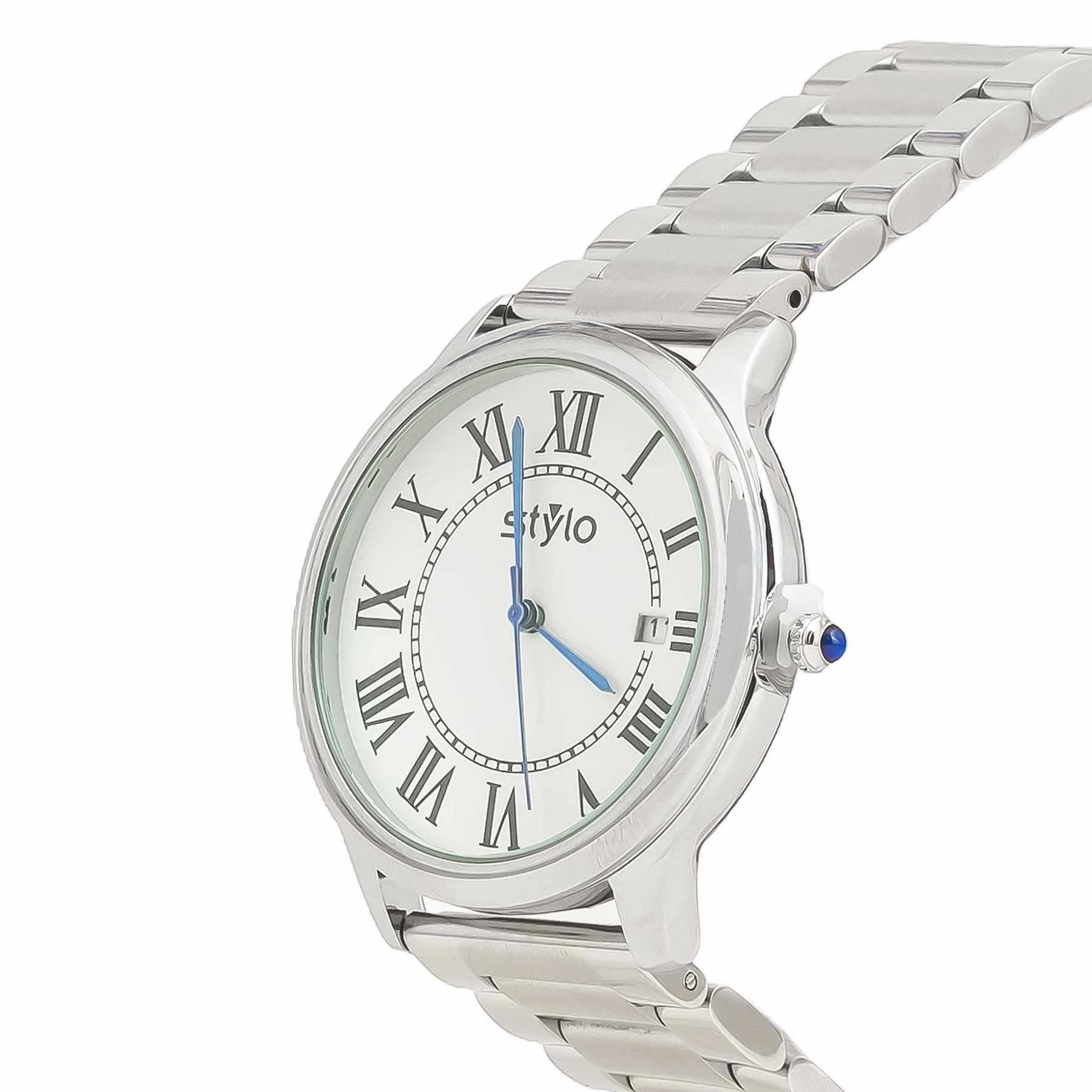 SILVER GENTS WATCH J33929 - Image 2