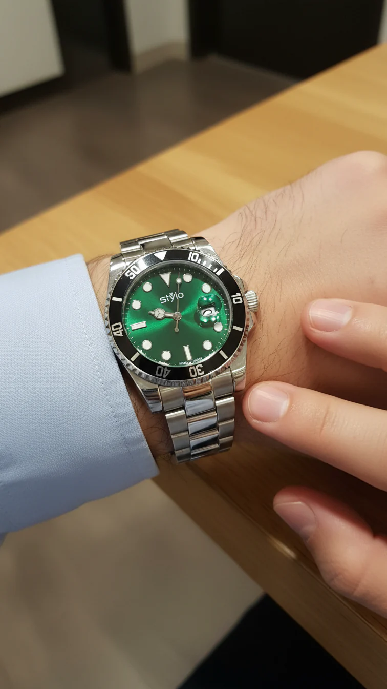 Silver Gents Watch J33978