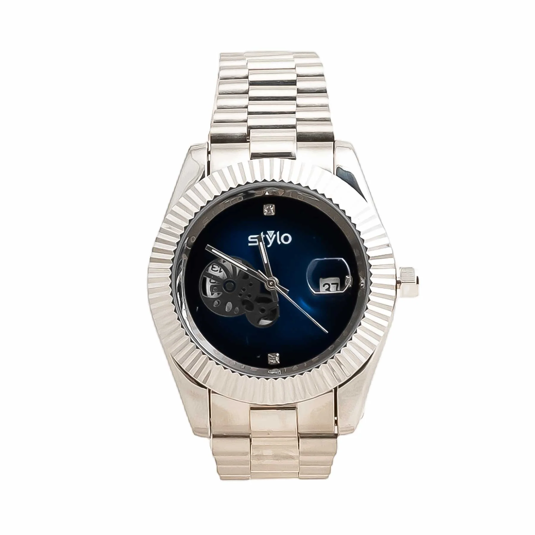 Silver Gents Watch J34033 - Image 2