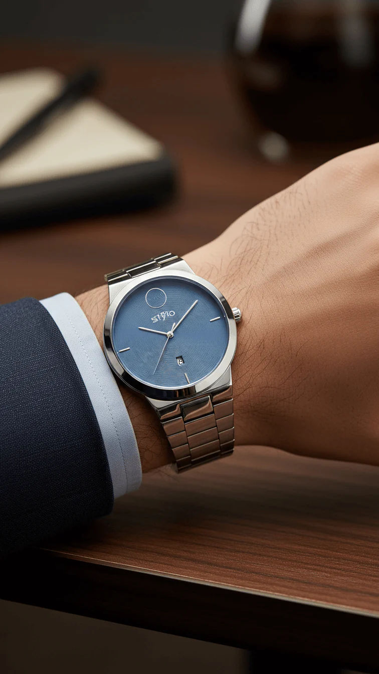 Silver Gents Watch J34113