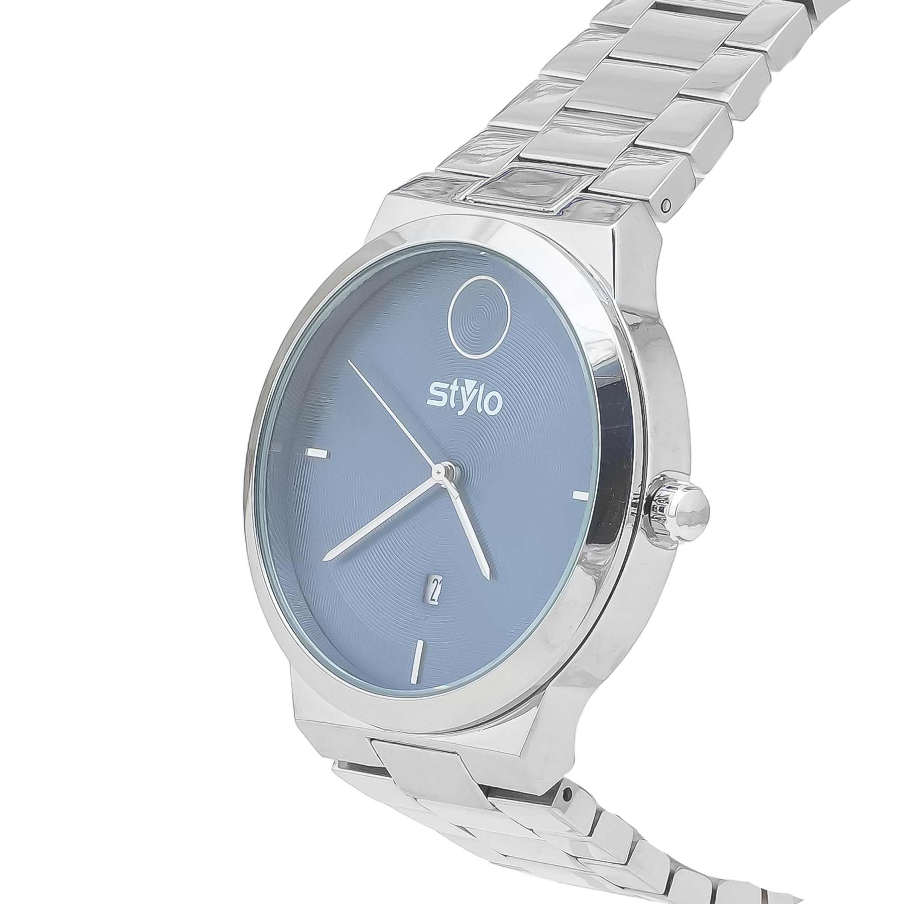 Silver Gents Watch J34113 - Image 3