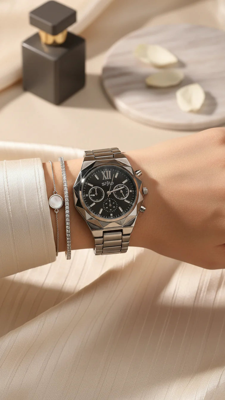 Silver Ladies Watch J33457