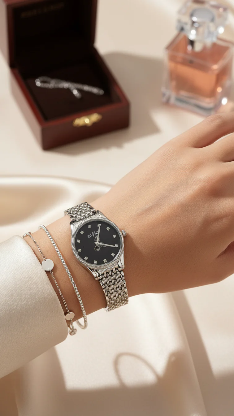 Silver Ladies Watch J33980