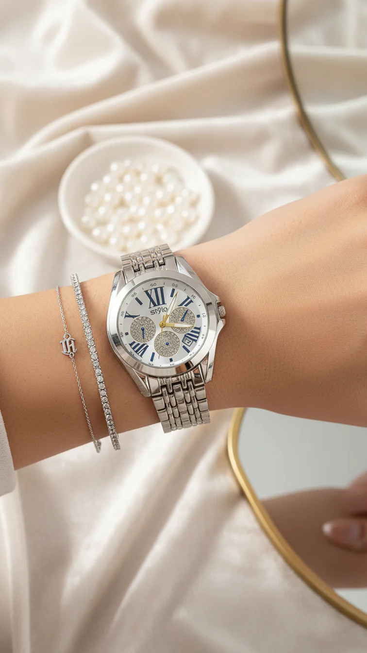Silver Ladies Watch J34023