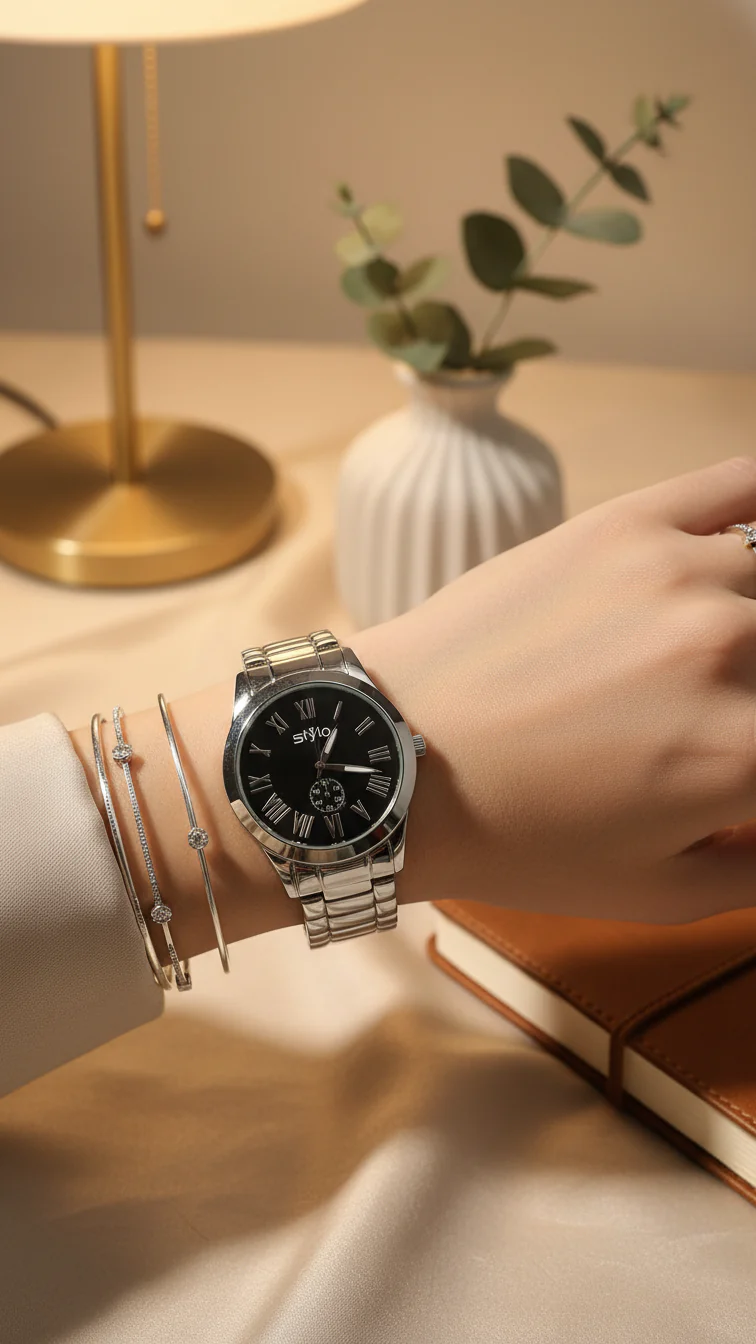 Silver Ladies Watch J34028