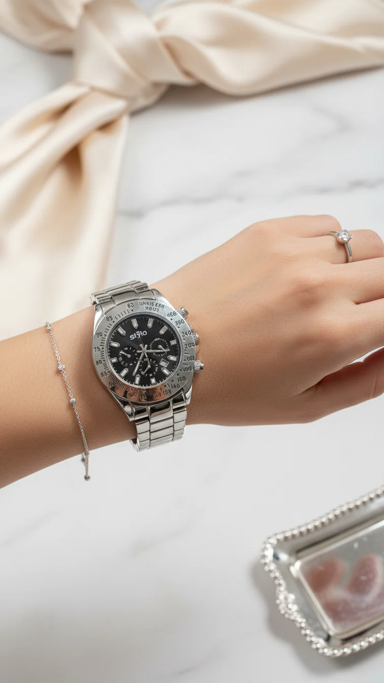 Silver Ladies Watch J34029