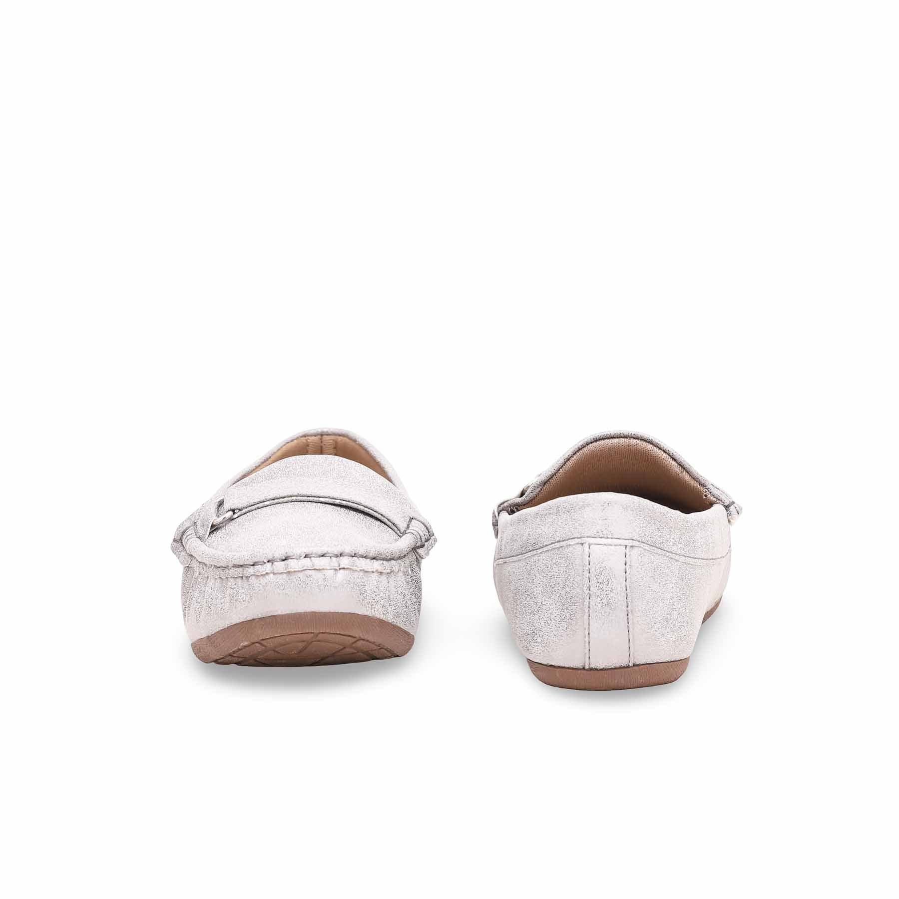 Women's Silver Moccasin WN4406 - Image 2