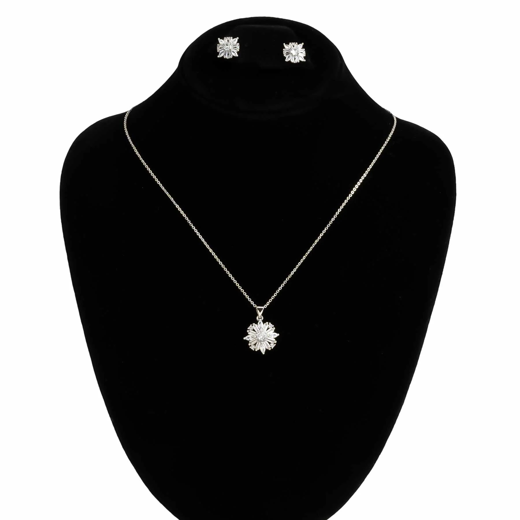 SILVER PENDANT SET J42956 - Image 2