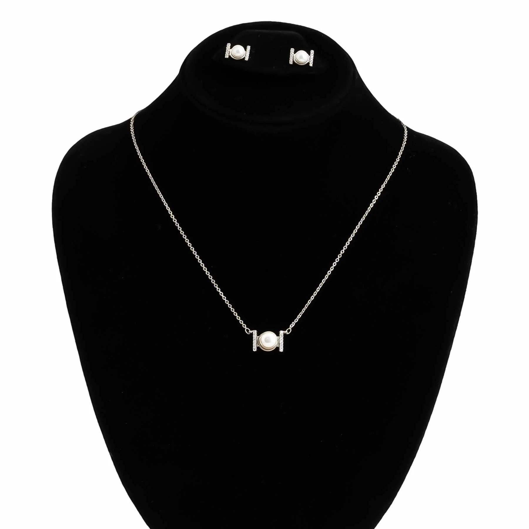 SILVER PENDANT SET J42961 - Image 2