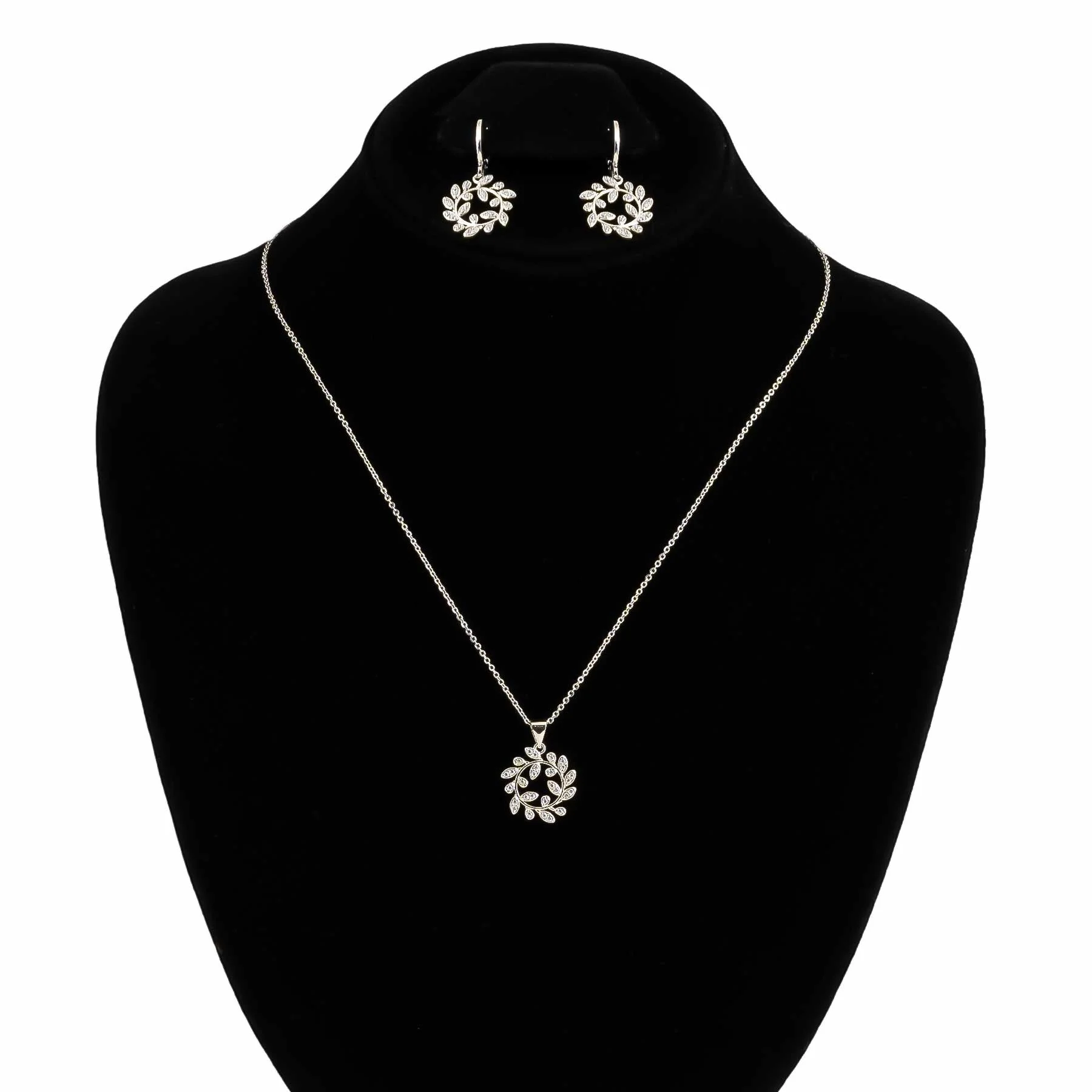 SILVER PENDANT SET J42962 - Image 2