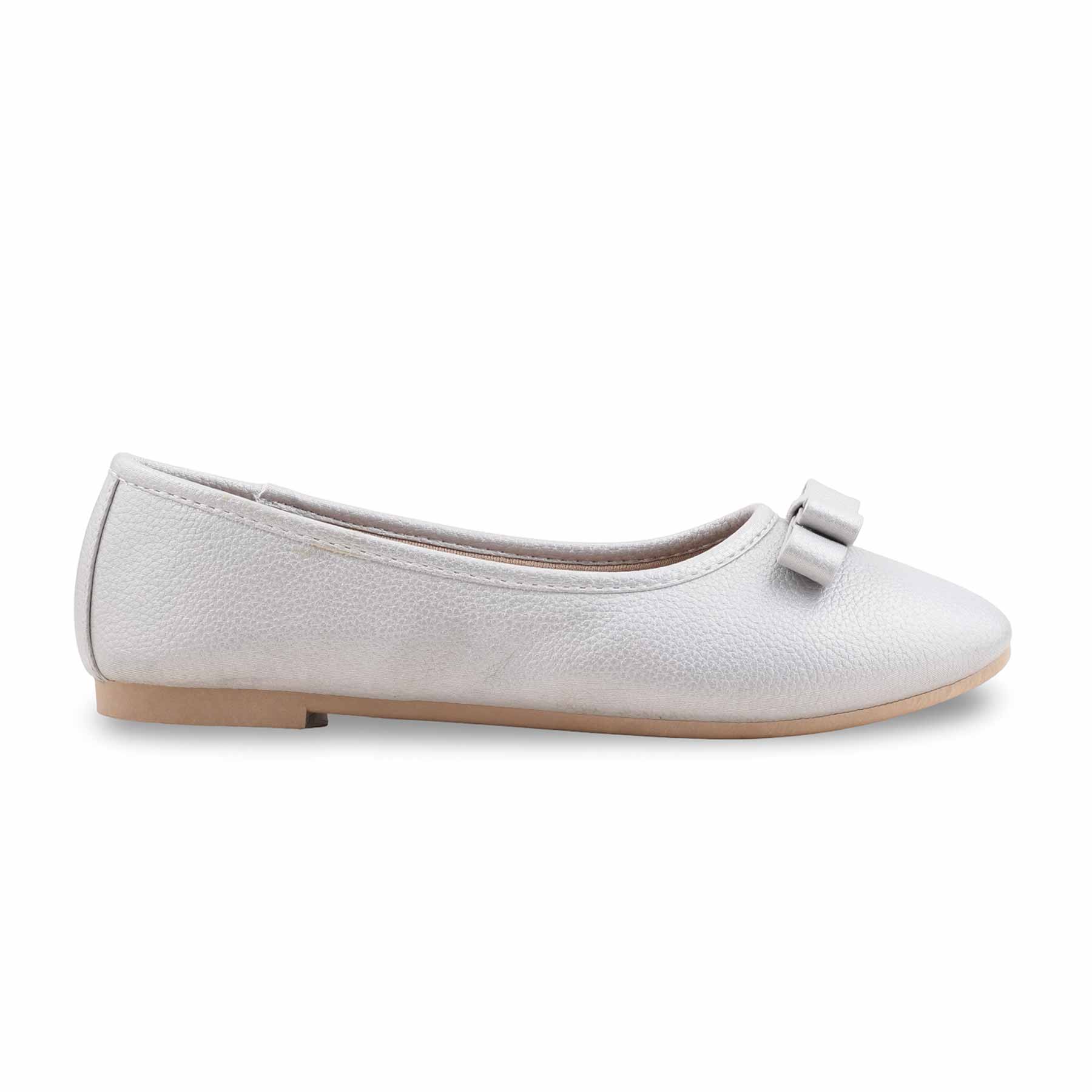 Silver Pumps For Women WN1373 - Image 3