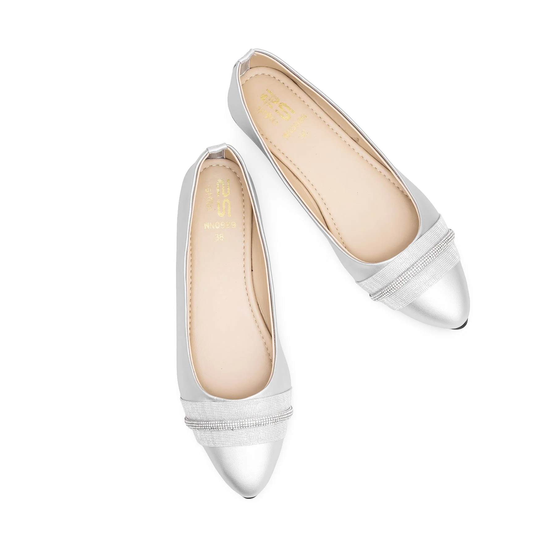 Silver Pumps WN0999 - Image 4