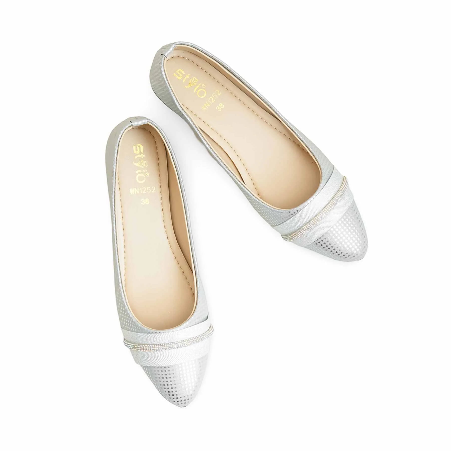 Silver Pumps WN1252 - Image 5