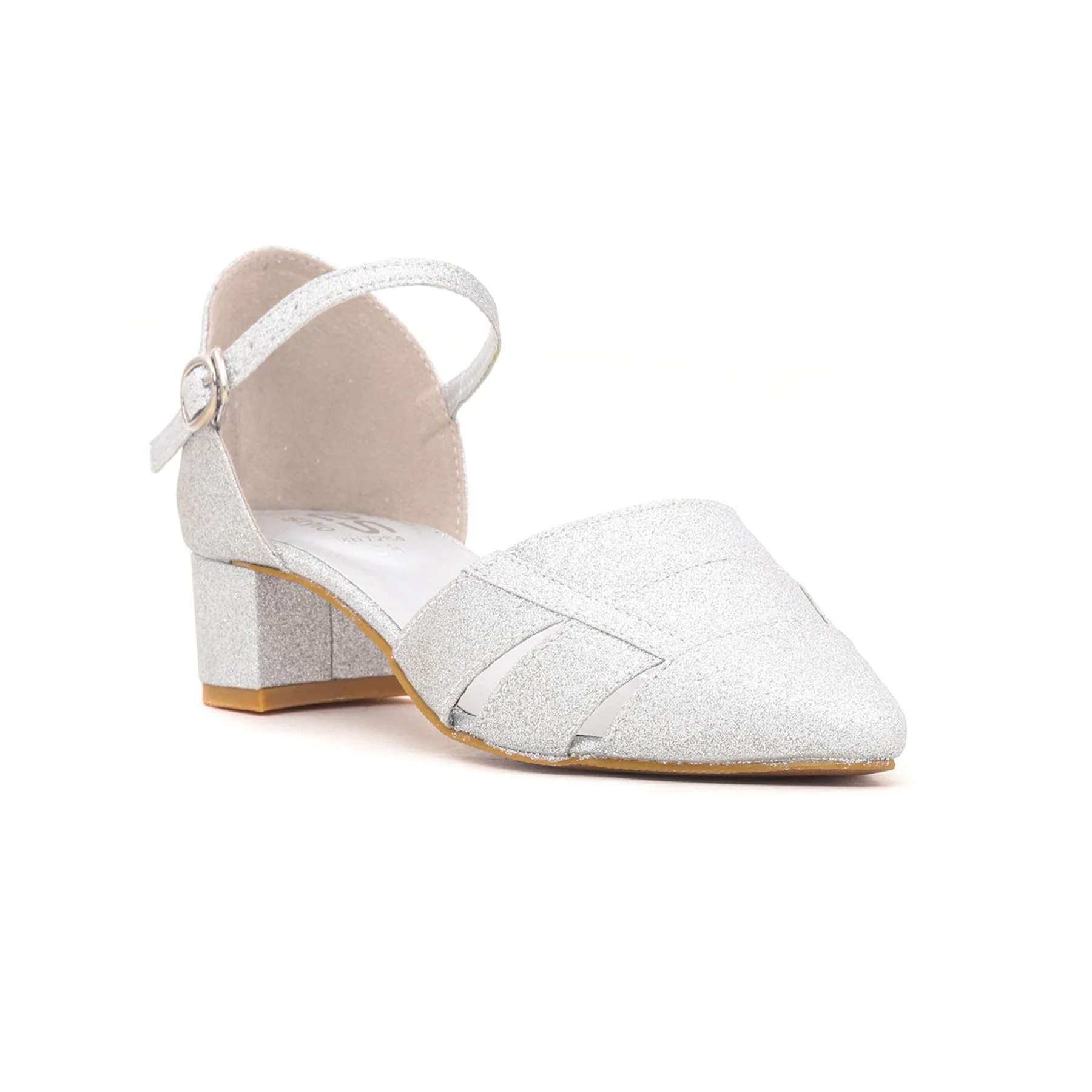 Silver Court Shoes WN7284 - Image 2