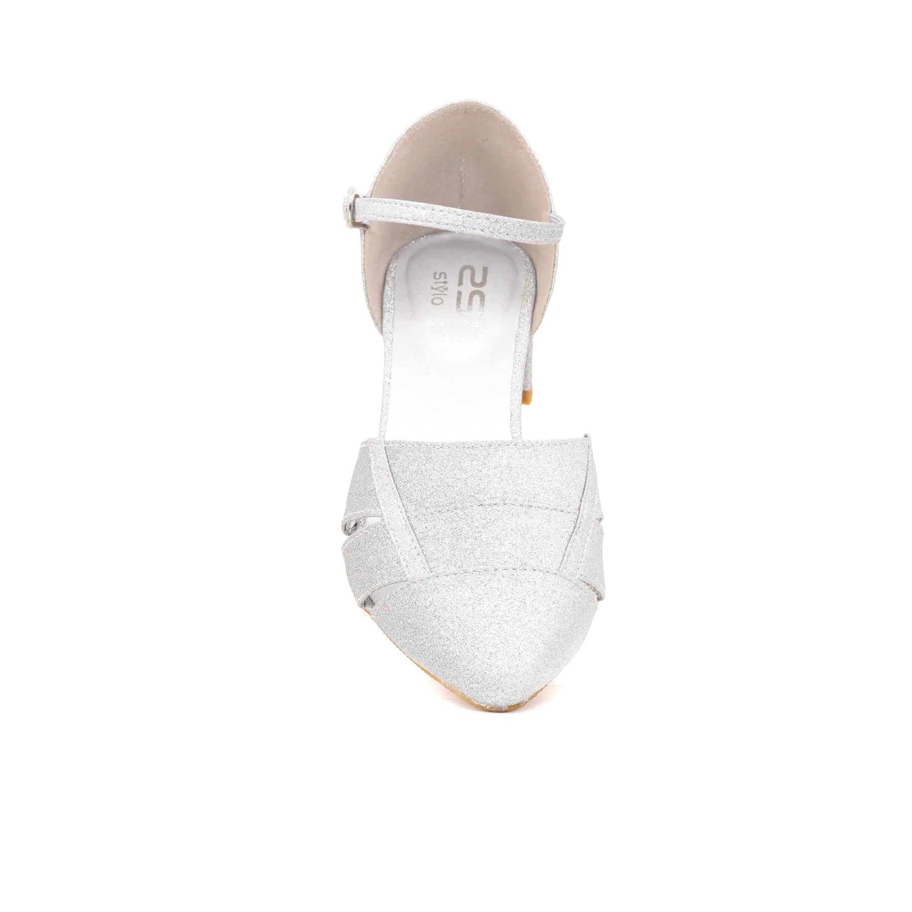 Silver Court Shoes WN7284 - Image 3