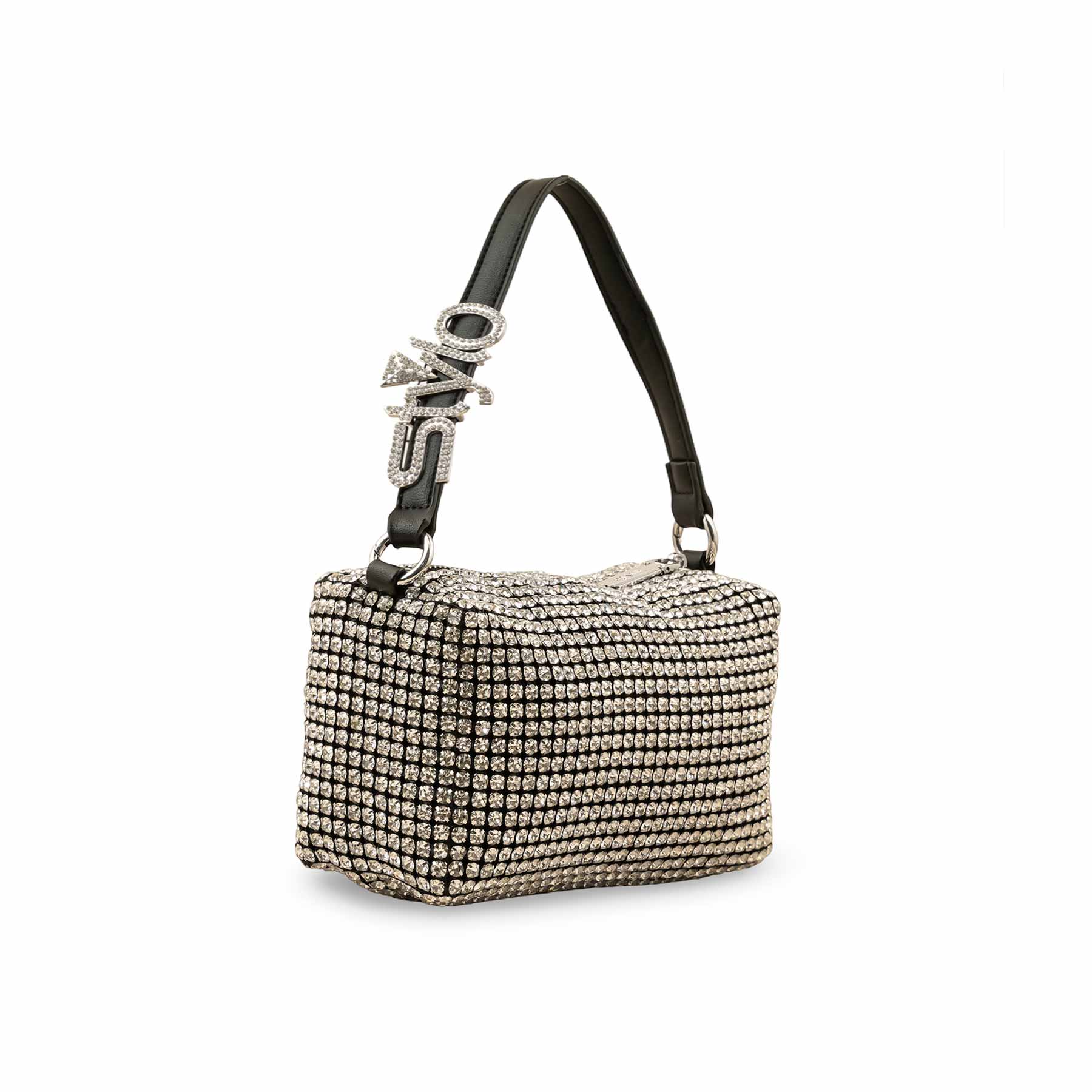 Silver Women Fancy Clutch P24090 - Image 3